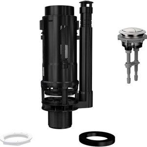 R&T A2423 2" Dual Flush Valve with Push Button Dual Flush Toilet Repair Kit